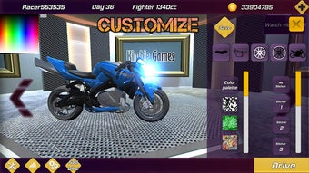 Imagen 1 para Drag Bikes 2 - Drag Racin…