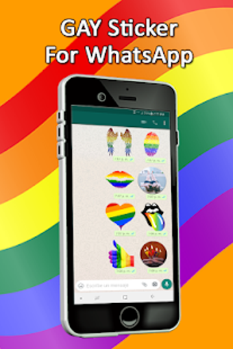 Imagen 1 para Gay Stickers for WhatsApp…