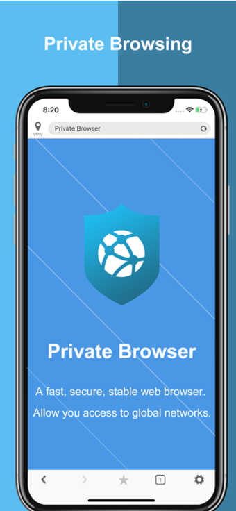 Imagen 1 para Private Browser & Web Bro…