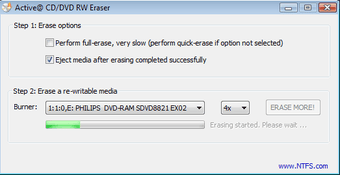 Image 0 for Active@ DVD Eraser