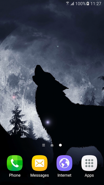 Imagen 2 para Wolves Live Wallpaper