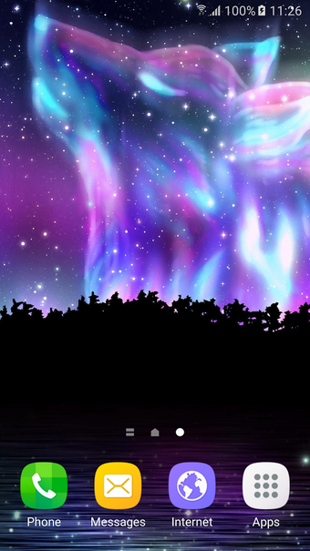 Imagen 1 para Wolves Live Wallpaper