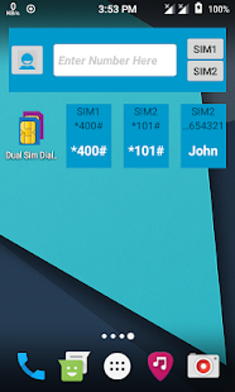 Image 2 for Dual Sim Dialer and Widge…