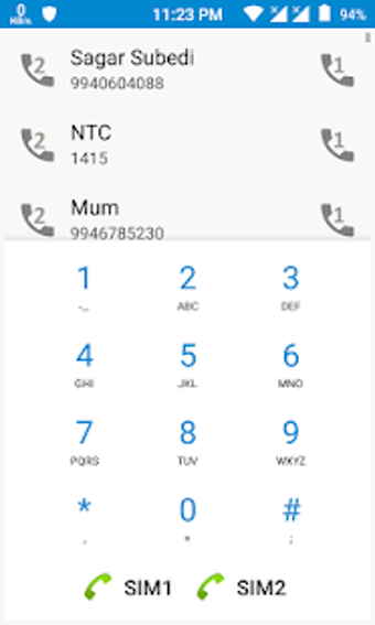 Image 2 for Dual Sim Dialer and Widge…