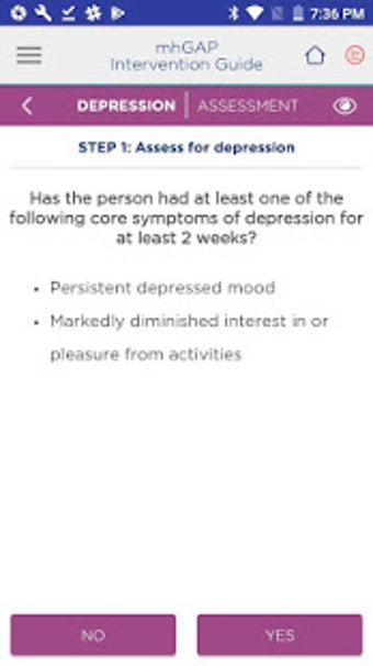 Image 3 for mhGAP-IG 2.0 App (e-mhGAP…