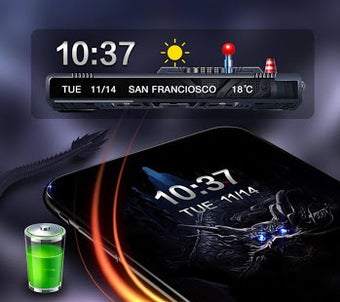 Image 2 for Dark Dragon Theme