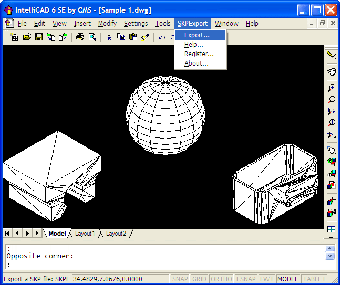 Imagen 0 para SKP Export for IntelliCAD