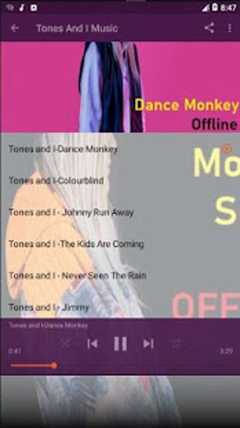 Imagen 2 para Dance Monkey Songs Offlin…