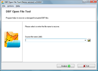 Image 0 for DBF Open File Tool