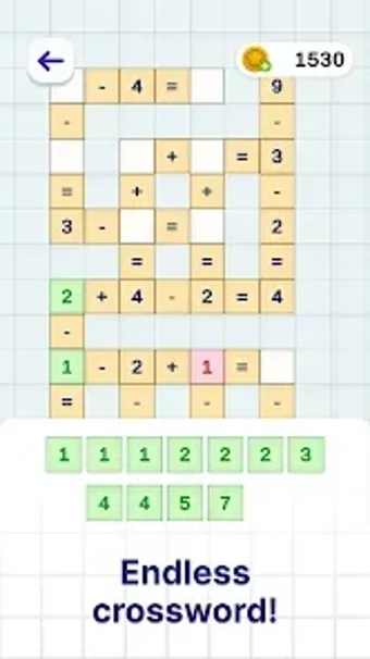Image 0 for Math Crossword  Endless F…