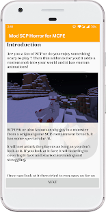 Image 1 for Mod SCP Horror for MCPE