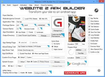Image 1 for Website 2 APK Builder Pro