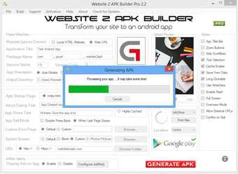 Image 3 for Website 2 APK Builder Pro