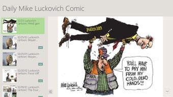 Imagen 1 para Daily Mike Luckovich Comi…