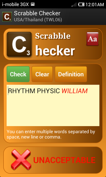 Image 0 for Scrabble Checker