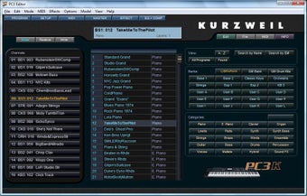 Imagen 0 para Kurzweil PC3 SoundEditor