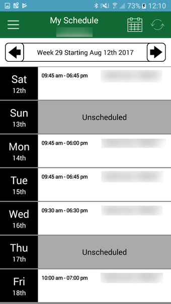 Imagen 3 para My Walmart Schedule