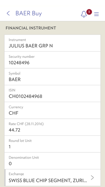 Image 1 for Julius Baer Mobile
