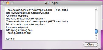 Image 0 for SEOPingler