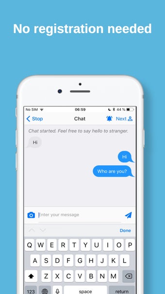 Image 0 for Anonymous chat for two
