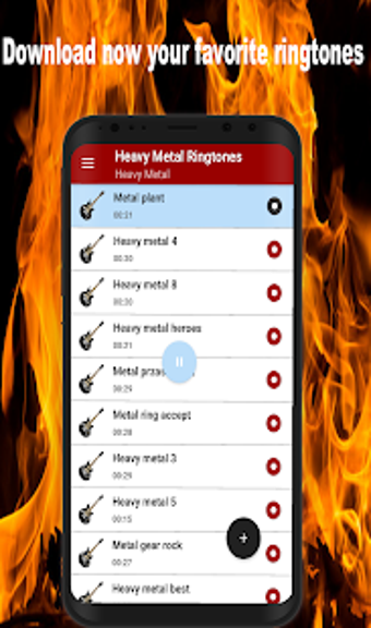 Image 1 for Heavy metal ringtones fre…