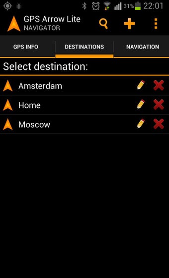 Imagen 2 para GPS Arrow Navigator LITE