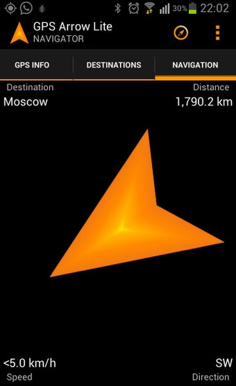 Imagen 3 para GPS Arrow Navigator LITE