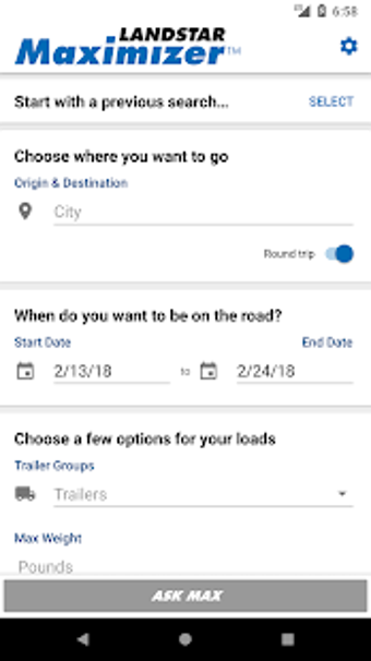 Image 0 for Landstar Maximizer app - …