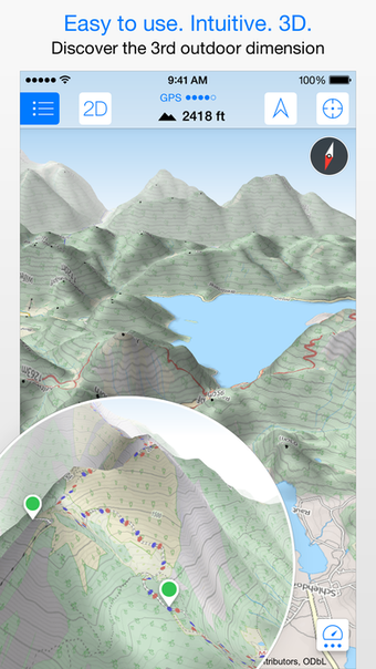 Imagen 0 para Maps 3D PRO - GPS for Bik…