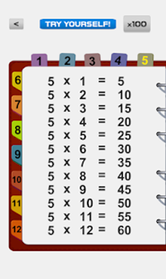 Image 3 for Multiplication table: fas…