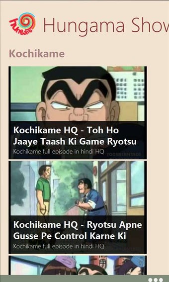 Image 2 for Hungama Shows for Windows…