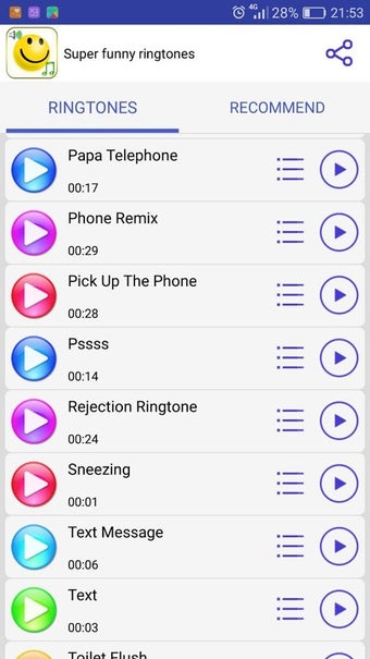 Imagen 2 para Super Funny Ringtones