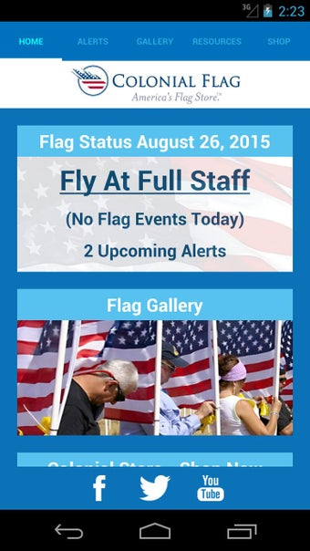 Imagen 0 para Colonial Flag App