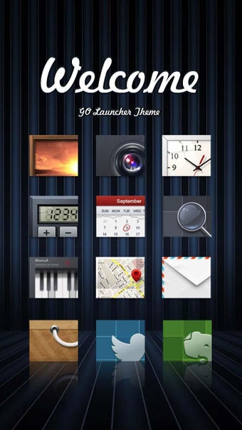 Imagen 0 para Welcome GO Launcher Theme