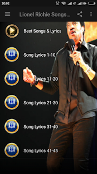 Imagen 2 para Lionel Richie Songs & Lyr…