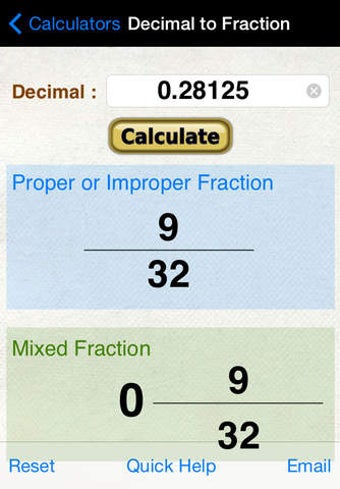 Image 0 for Decimal to Fraction Conve…
