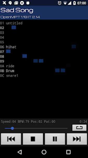 Image 0 for Xmp Mod Player