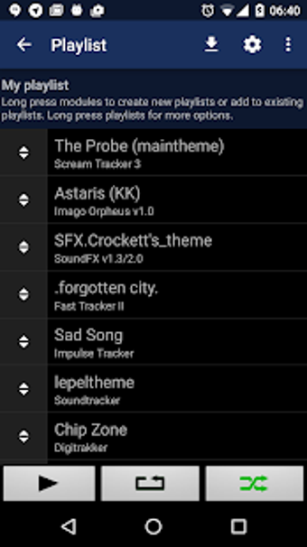Image 2 for Xmp Mod Player