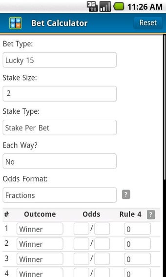 Image 2 for Bet Calculator