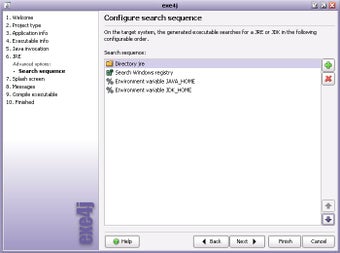 Image 0 for Exe4j for Debian