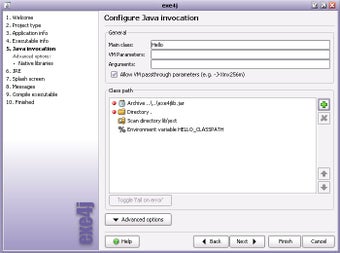Image 1 for Exe4j for Debian