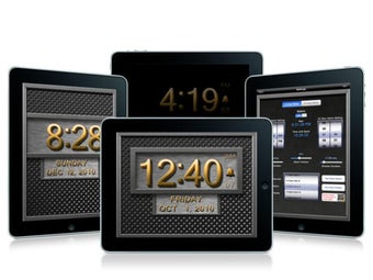Image 0 for Clock 3D Metal FREE