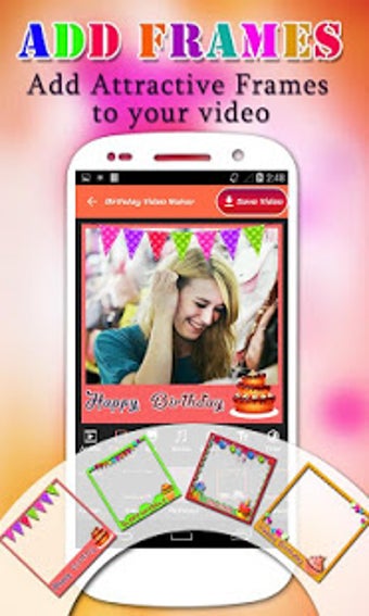 Imagen 1 para Birthday Video Maker with…