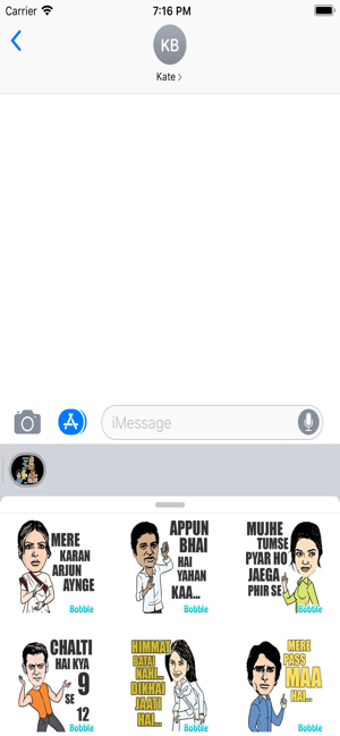 Imagen 1 para Bollywood Dialogues Stick…