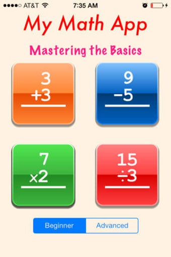 Image 0 for My Math App - Flash cards…