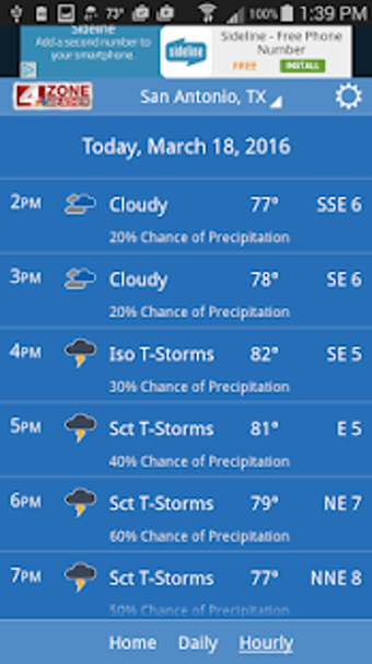 Imagen 1 para WOAI 4 Zone Weather