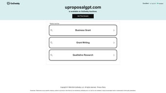 Image 0 for uProposalGPT