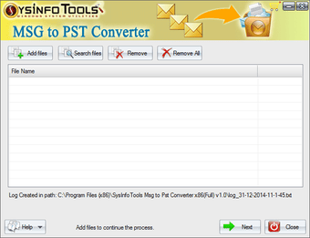 Image 0 for SysInfoTools MSG to PST C…