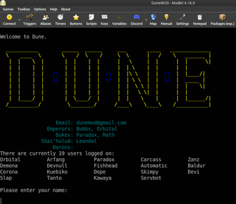 Imagen 0 para Dune MUD