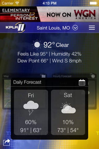 Image 0 for KPLR News 11 St Louis Wea…